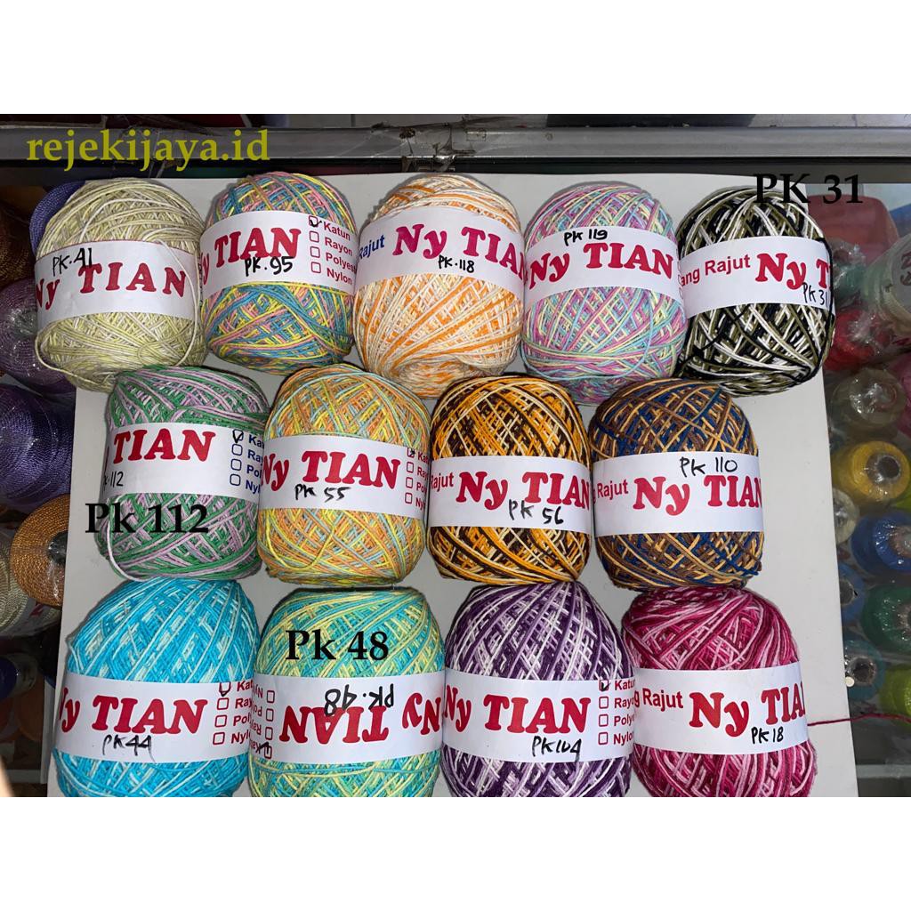 BENANG RAJUT KATUN SEMBUR NYONYA TIAN