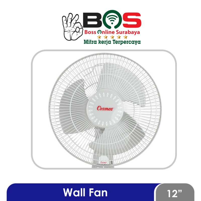 Wall Fan Kipas Angin Dinding 12 CWF 12-CWF 12CWF Kipas Angin Cosmos