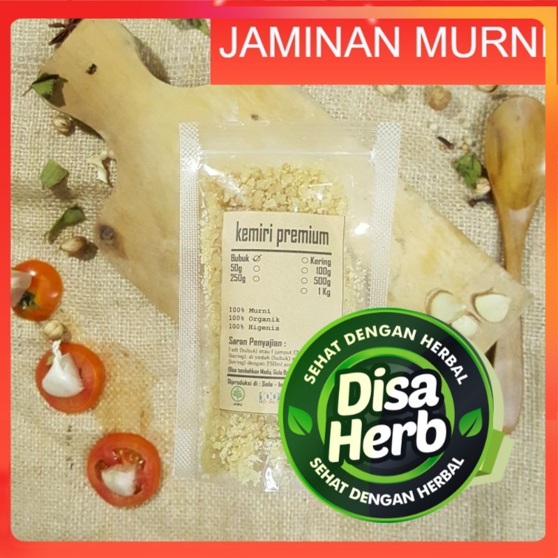 

KEMIRI BUBUK PREMIUM 100 GRAM - Aleurites Moluccanus - MURNI - JSR - REMPAH