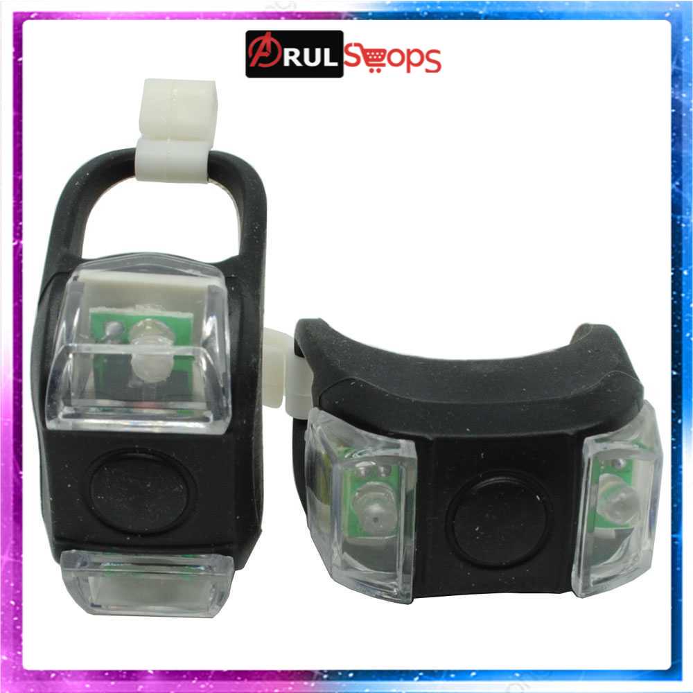 Zacro Lampu LED Sepeda Silikon 2 PCS - HL-009