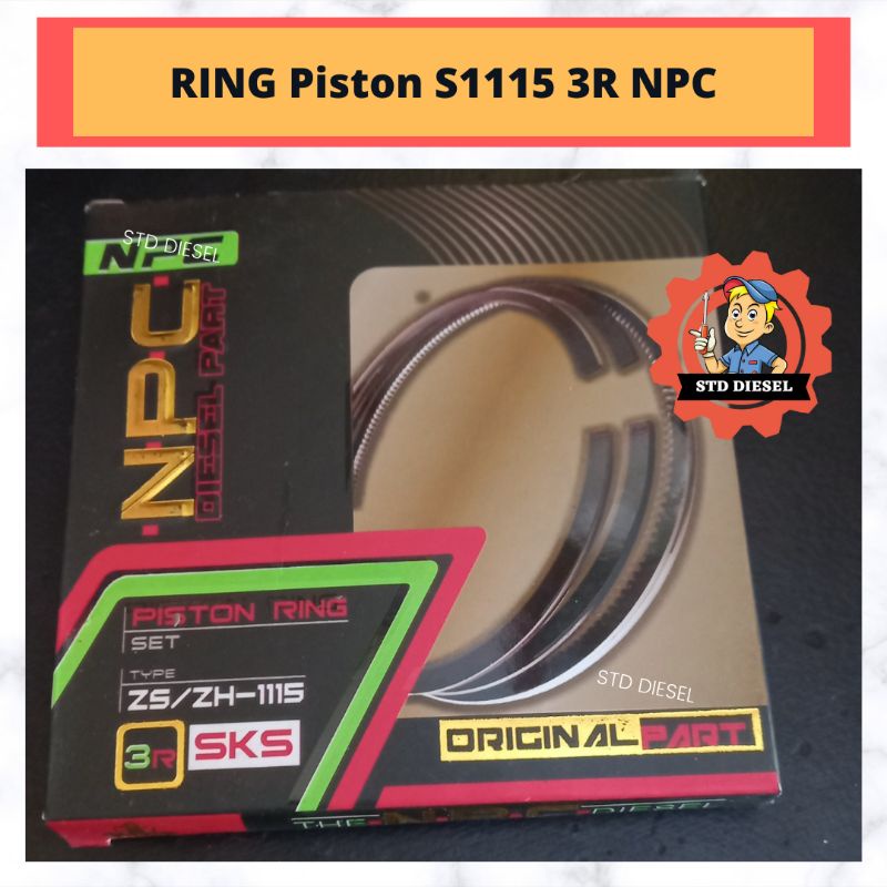 Ring Piston Diesel Engine S1115 ZS1115 3R NPC