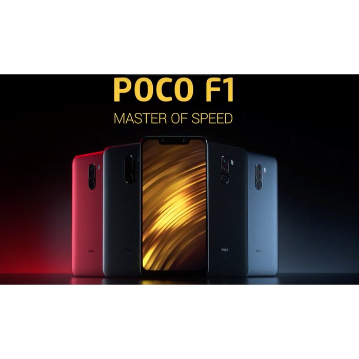 Xiaomi Pocophone F1 6/64 GB dan 6/128GB Garansi