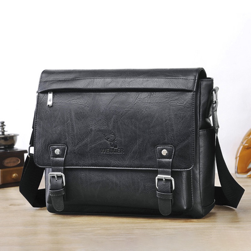 WEIXIER D246 Tas Selempang Pria Kulit Sling Bag Premium WK-SBY