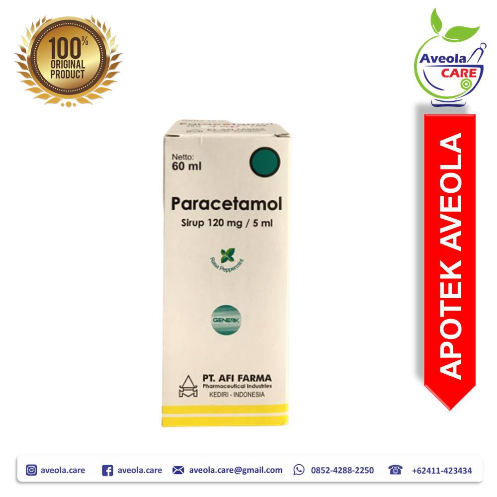 Paracetamol Sirup 120 mg /5 ml
