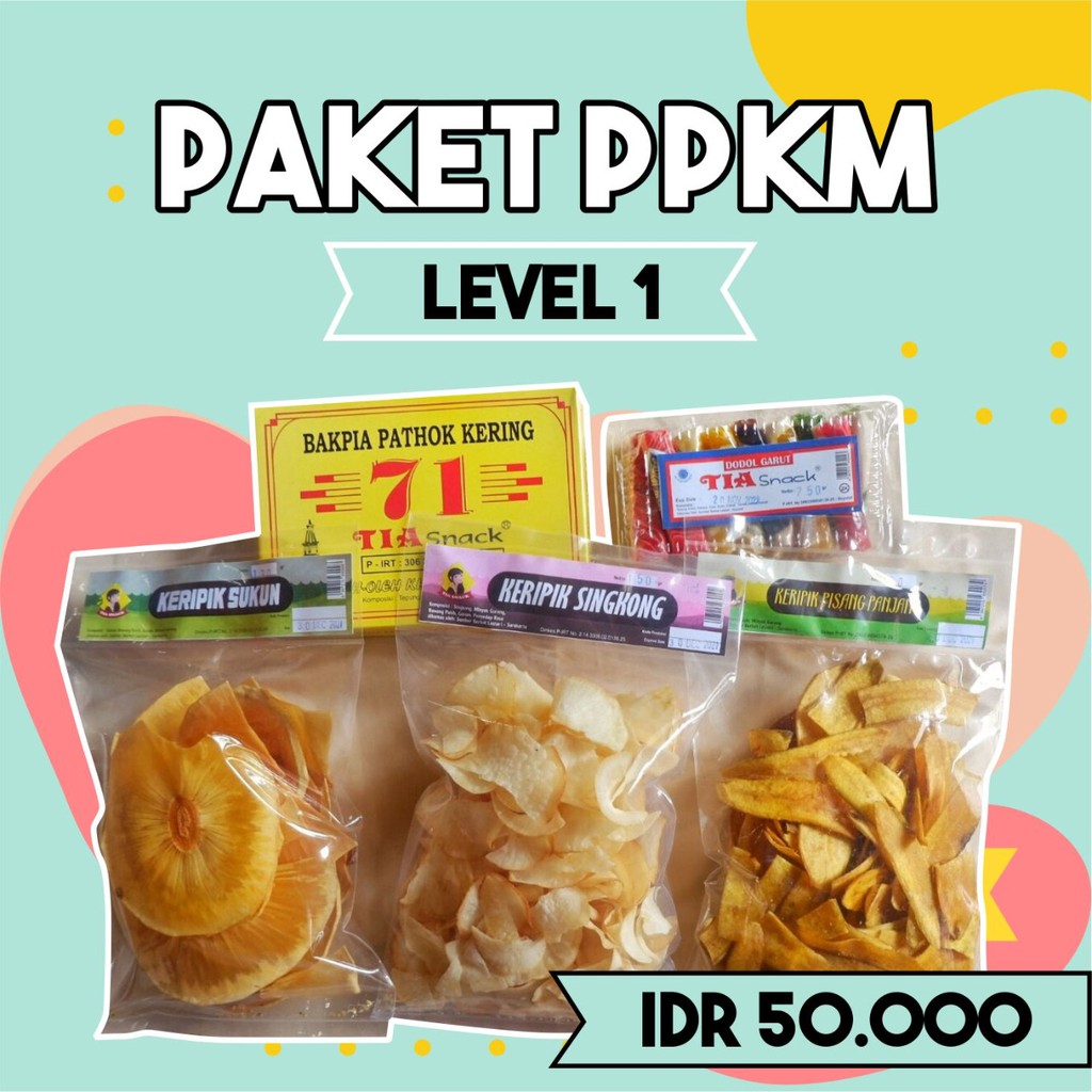 

PAKET PPKM LEVEL 1