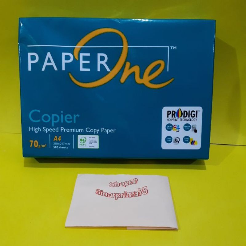 

Kertas Fc A4 75grm PaperOne
