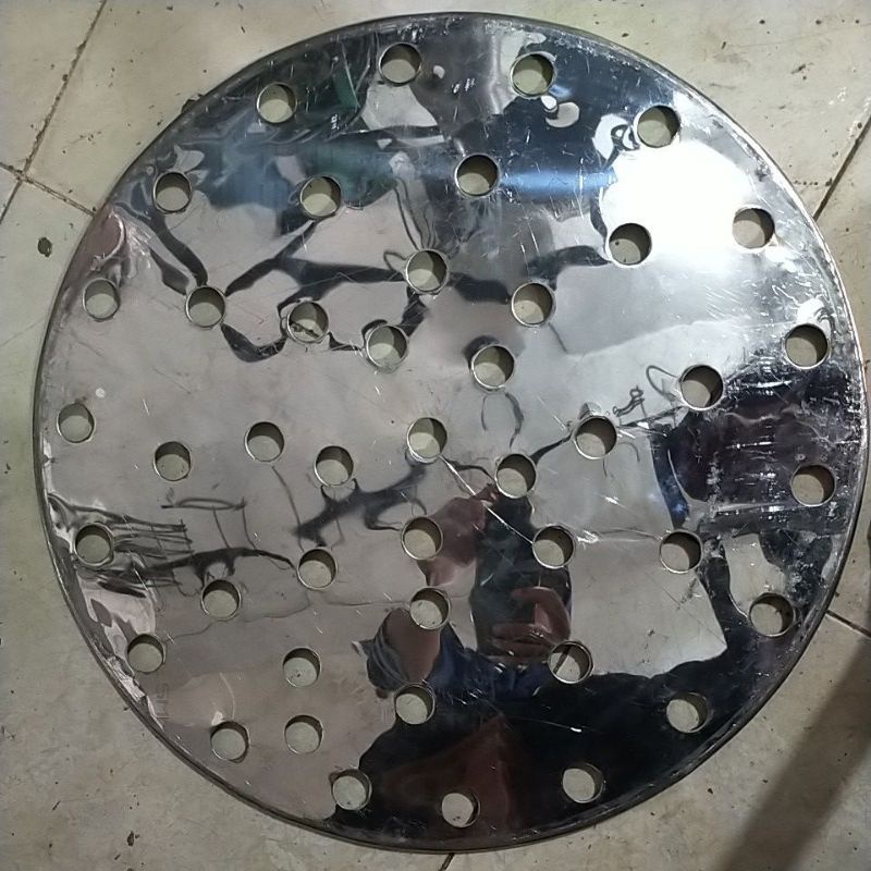 TEMPEHAN/ PIRINGAN MESIN BUBUT AYAM D. 55CM, 56CM.  UNTUK mesin  5EKOR. LANTAI DASAR MESIN BUBUT AYA