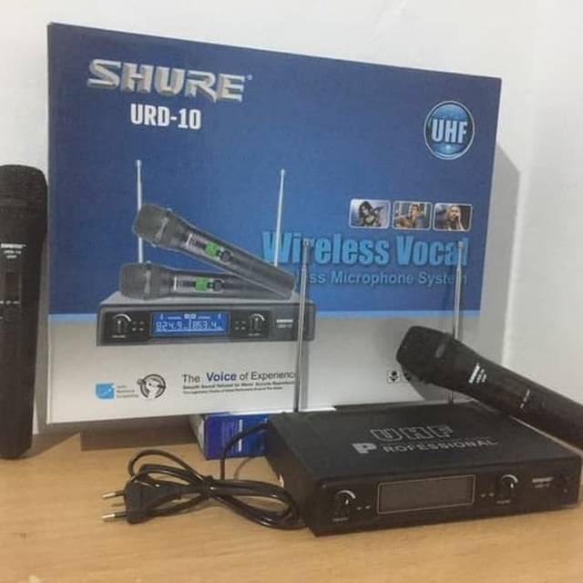 Mic wireless shure urd10