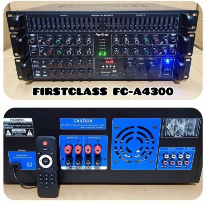 amplifier karaoke firstclass FC A4300 / FCA 4300