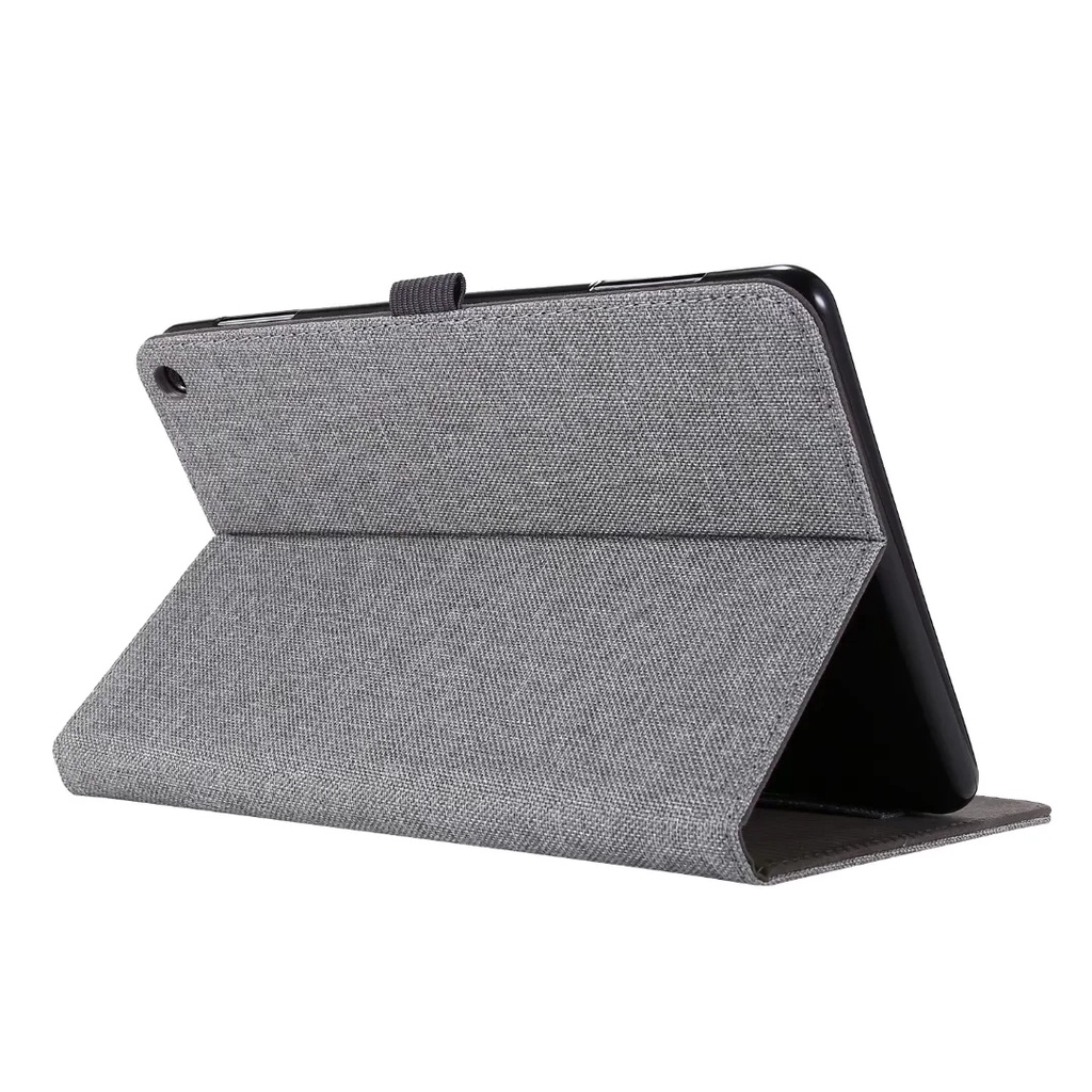 Casing Untuk Oppo Pad Air (2022) 10.36 &quot;OPD2102 X21N2 Fashion Tablet Stand Case Kain Tenun Tekstur Flip Book Card Dompet Holder Leather Cover