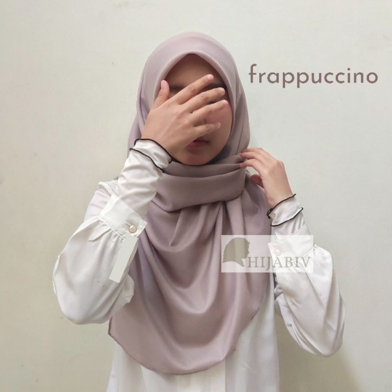 SEGI EMPAT PARIS PREMIUM FINISHING JAHIT TEPI ANTI LETOY (FREE POUCH)-PREMIUM FRAPPUCINO