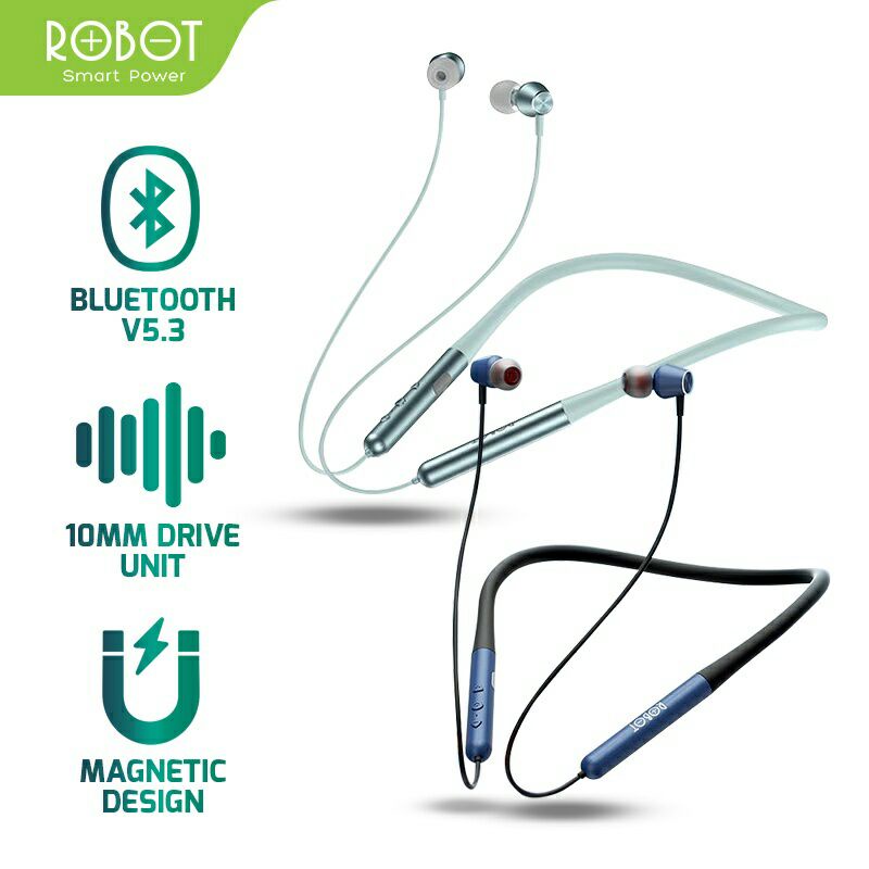 ROBOT BLUETOOTH NECKBAND EARPHONE SPIRIT N20/HEADSET ROBOT SPIRIT N20/HEADSET BLUETOOTH ROBOT NECKBA