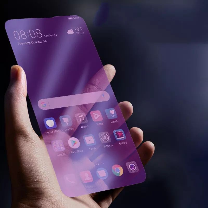 TEMPERED GLASS ANTI MINYAK BLUE MATTE OPPO RENO 3 PRO TG ANTIGORES RADIASI OPPO RENO3 PRO FULL LAYAR