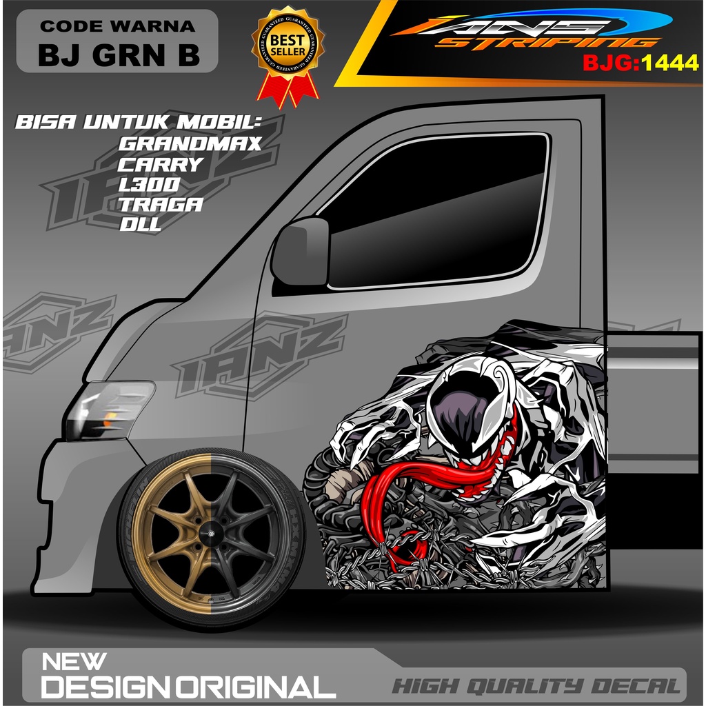 STIKER DECAL PINTU CARRY / DECAL PINTU L300 / STIKER MOBIL PICK UP