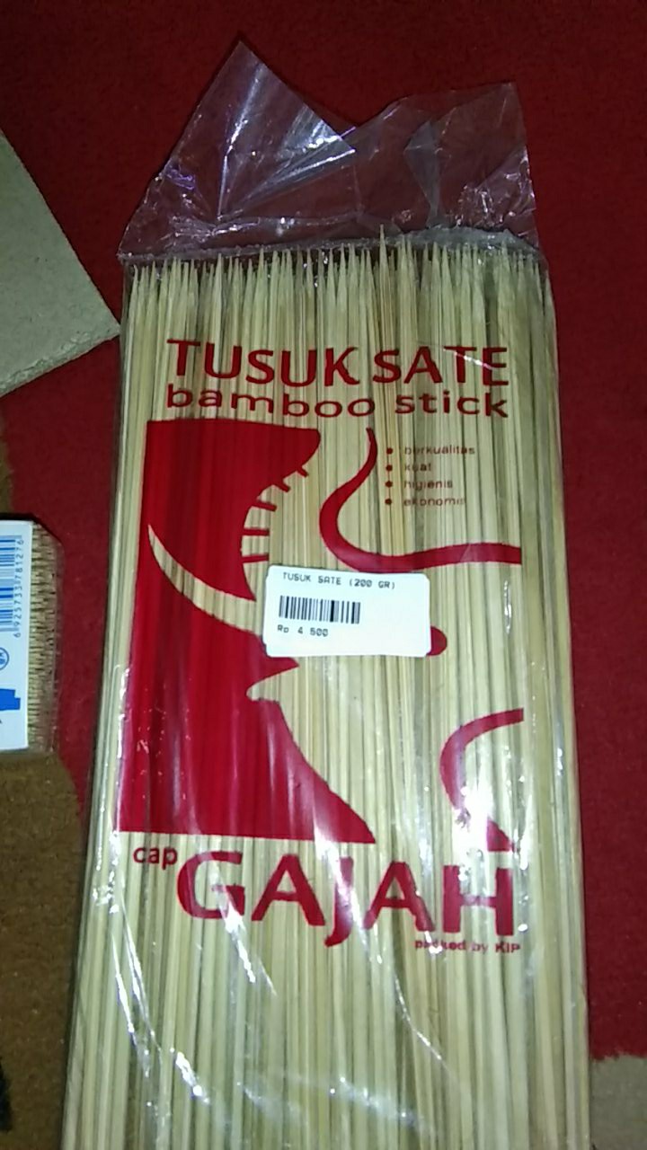 Tusuk Sate Bambu ( 200 Gram )