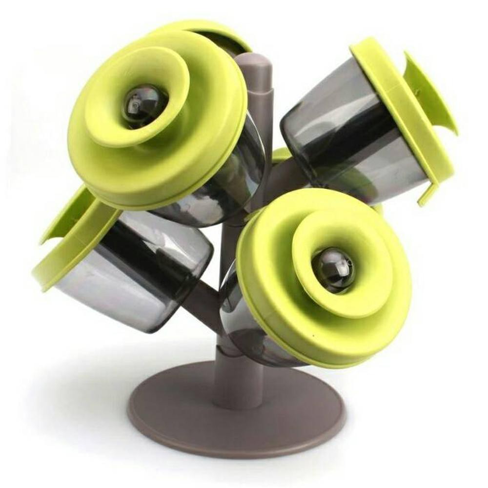 Pop Up Spice Rack Tempat Bumbu Wadah Bumbu Dapur Simpan Praktis Unik