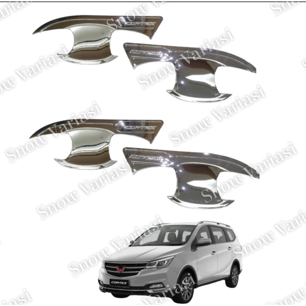 Outer Cover Mangkok Wuling Cortez Chrome