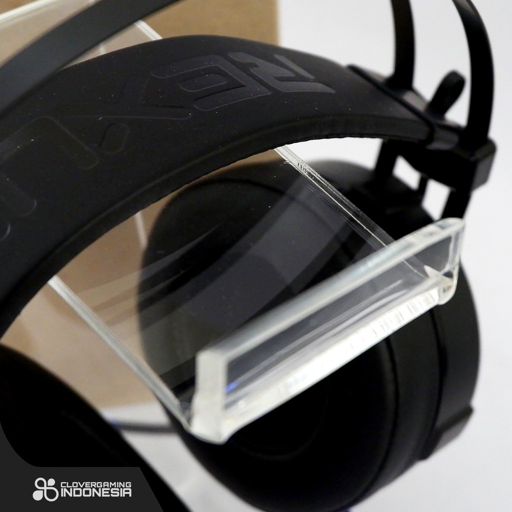 Headset Stand Transparent - Transparent Acrylic