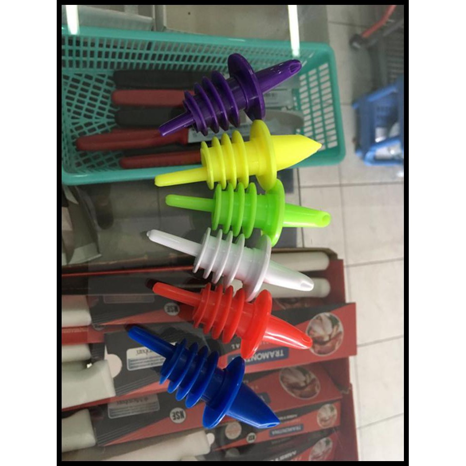 PLASTIK POURER LIQUOR BOTTLE POURER PENUANG MINUMAN BOTOL POURER WINE