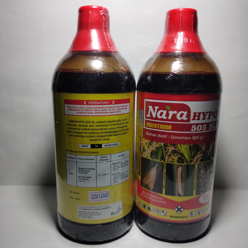 NARAHYPO 505 SL 1 Liter Obat Pembasmi Hama Wereng sundep Beluk pada tanaman padi