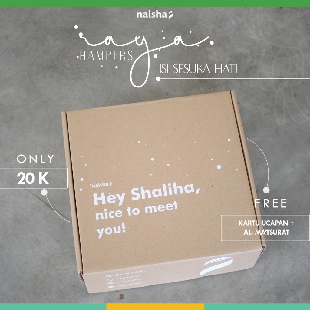 

Hampers Gift Box Package by Naishaofficial