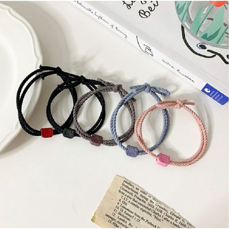 Ikat Rambut Gelang Korea / Ikat Rambut Gaya Korea / Ikat Rambut Aksesoris Korea