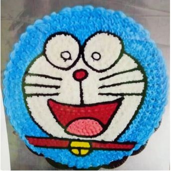 

Kue Ulang Tahun Ultah - Doraemon Ketawa Lemon Cake - Free Krtu Ucpn