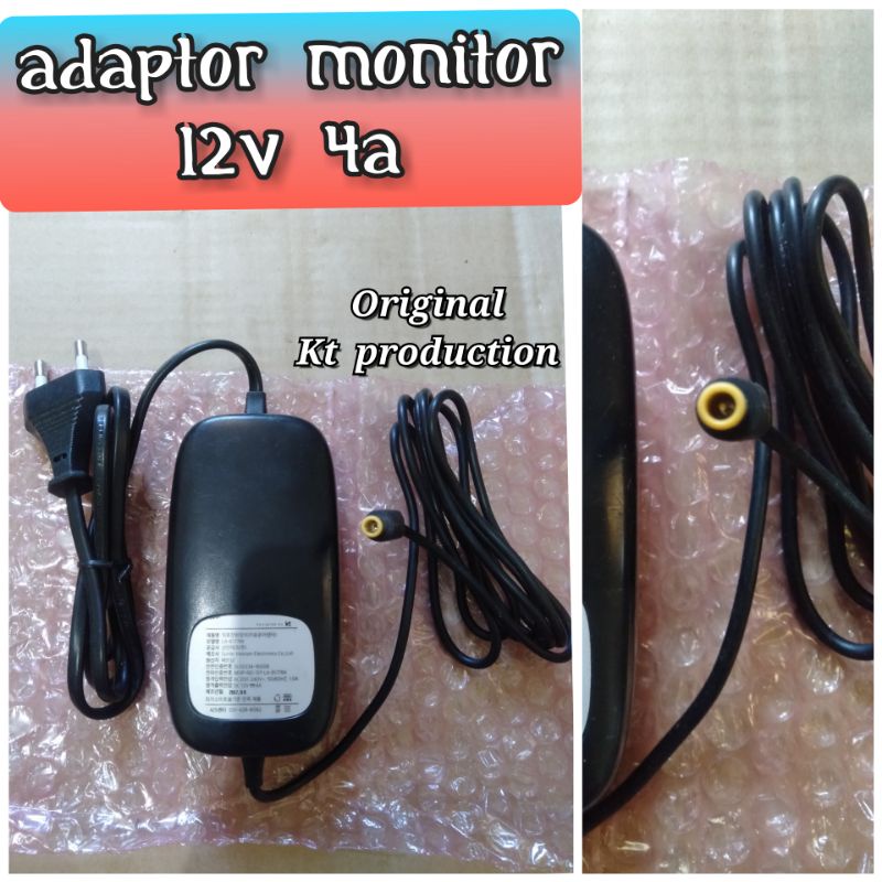 CHARGER ADAPTOR TV LED SAMSUNG LG 12V 4A  ADAPTOR MONITOR TV LED SAMSUNG LG ORIGINAL