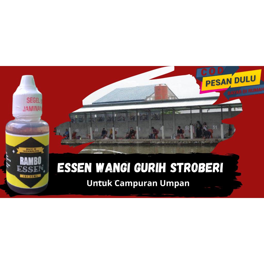 Essen Oplosan Amis Wangi Stroberi | Rambo