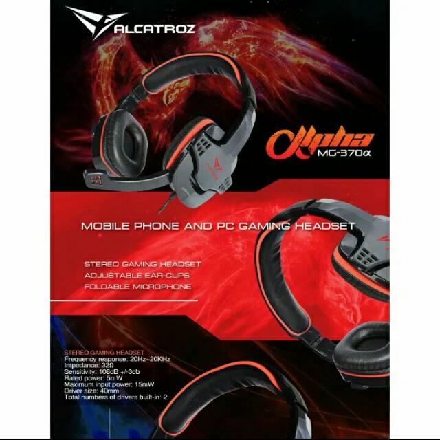 HEADSET GAMING | HEADSET GAMING ALCATROZ | HEADSET MURAH BERKUALITAS