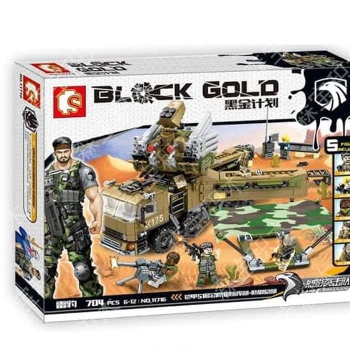 lego block gold