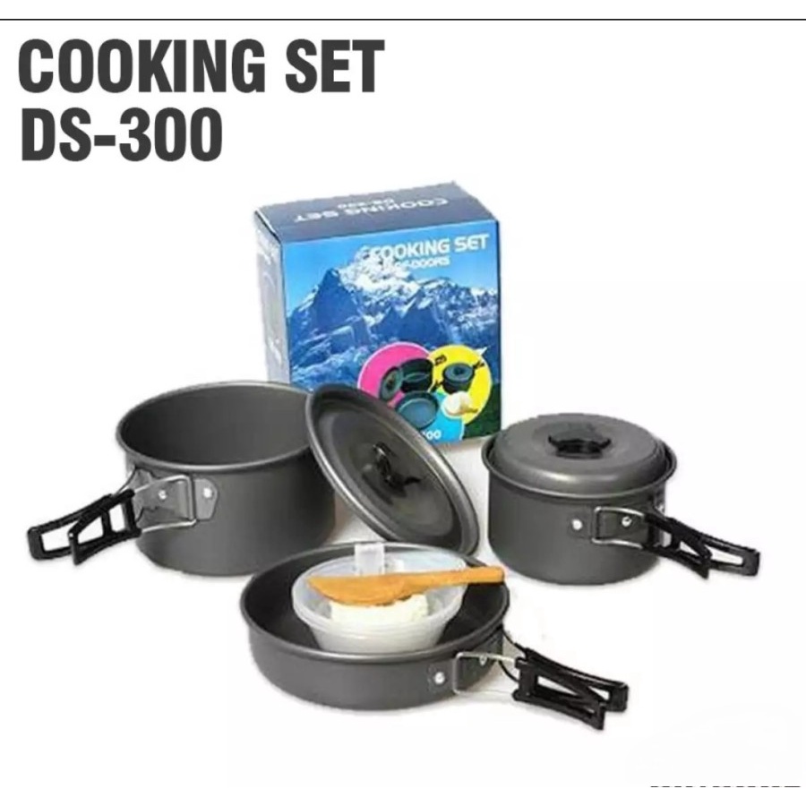 Jual Alat Masak Camping Cooking Set Sy Ds Alat Masak Outdoor Shopee Indonesia