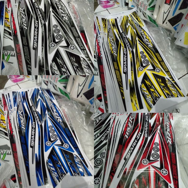 (Bisa COD) Lis Jupiter Z1 Stiker Motor variasi Sticker Yamaha Racing Road Race striping jupiterZ1