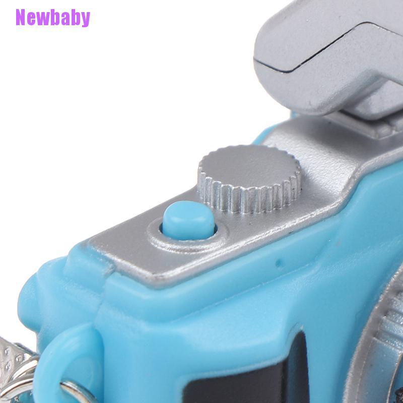 (Newbaby) Miniatur Kamera SLR Skala 1: 12 Untuk Aksesoris Rumah Boneka