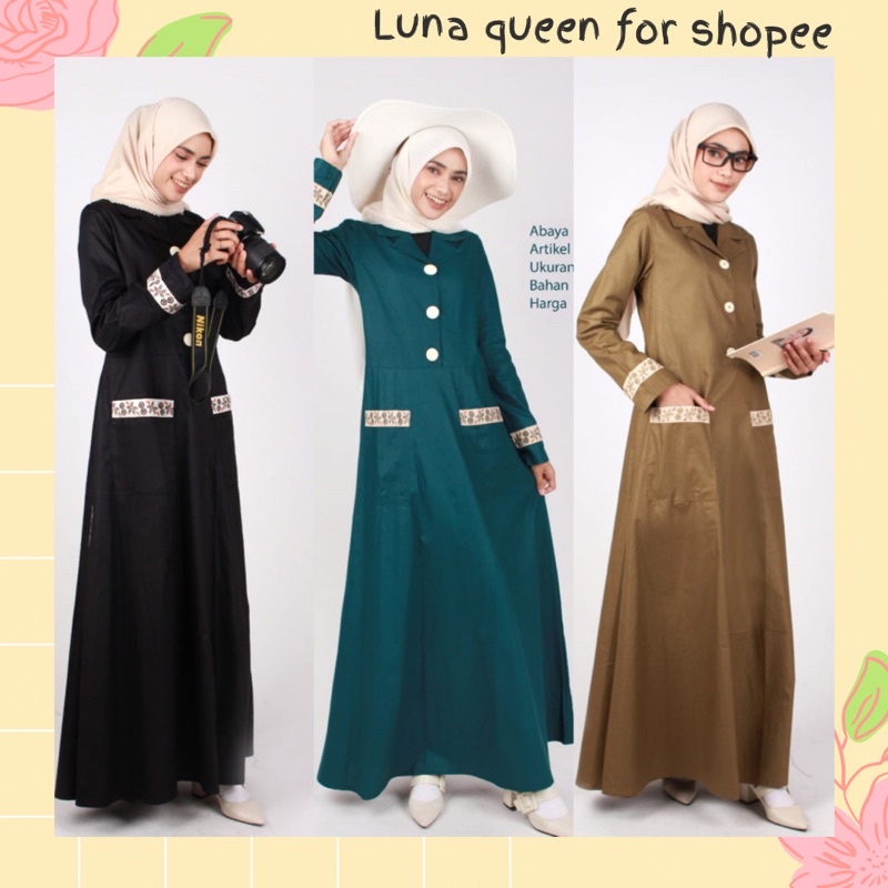 Dannis || Gamis Dannis terbaru || Abaya Dannis terbaru || Gamis Lebaran 2022