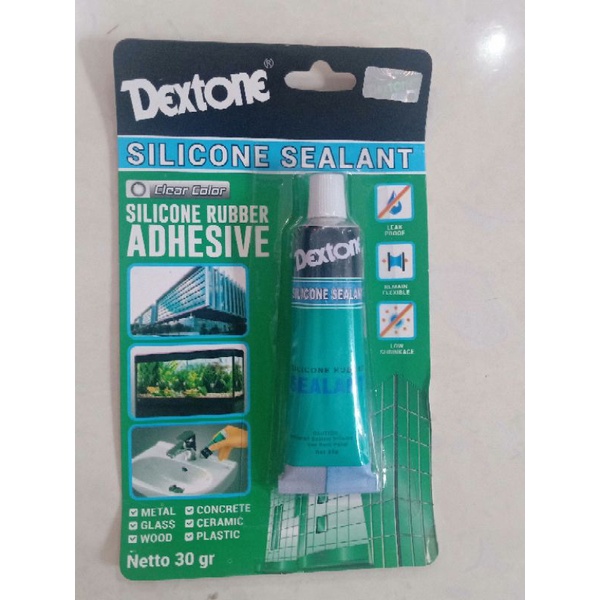 Lem Silicone / Lem Kaca / Lem Aquarium Dextone