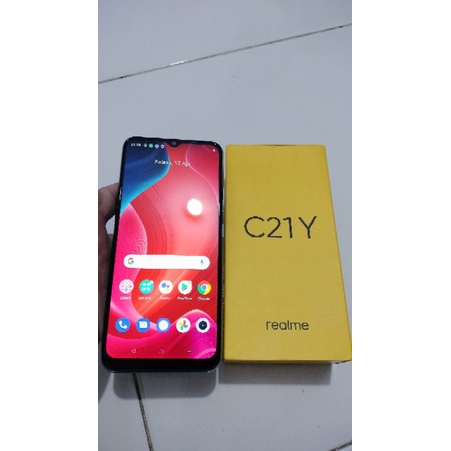 realme c21y 4/64gb fullset second
