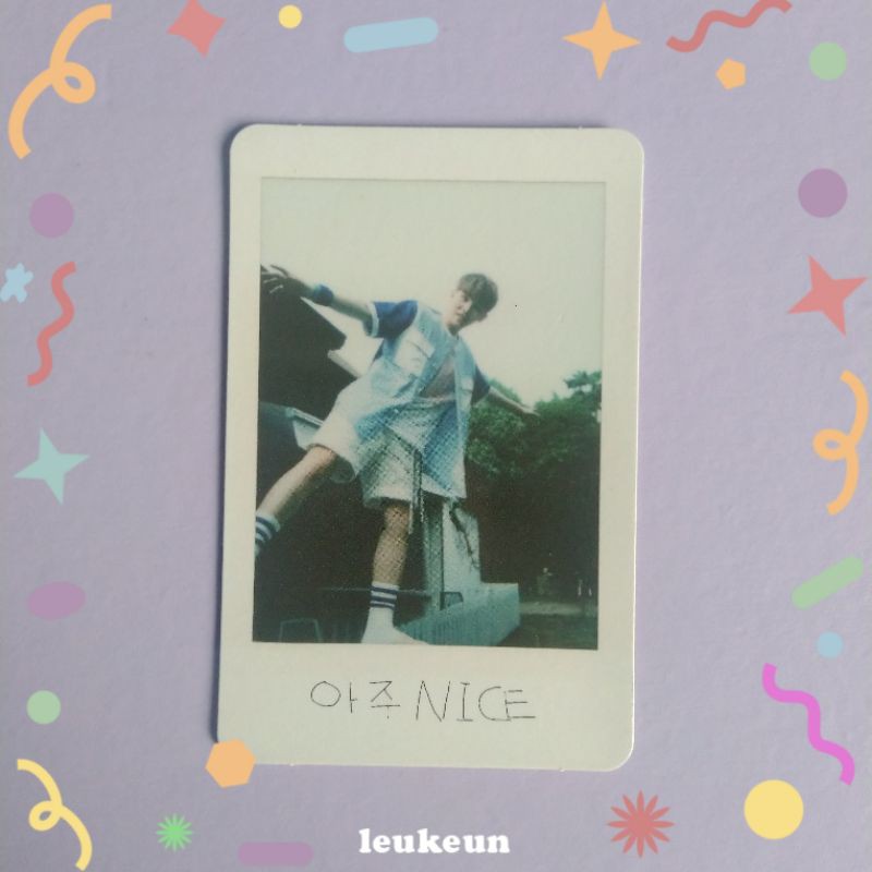 [Booked] Woozi - Love & Letter (Aju Nice) PC