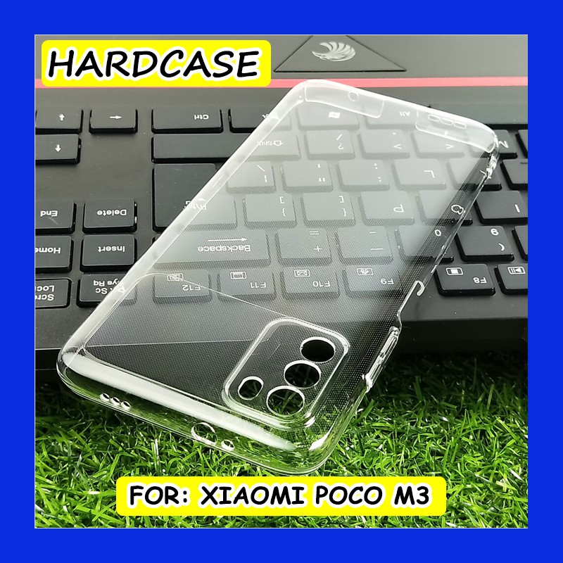 Xiaomi Poco M3 - Mika Transparan Clear Hard Case Hardcase Casing Cover Bening