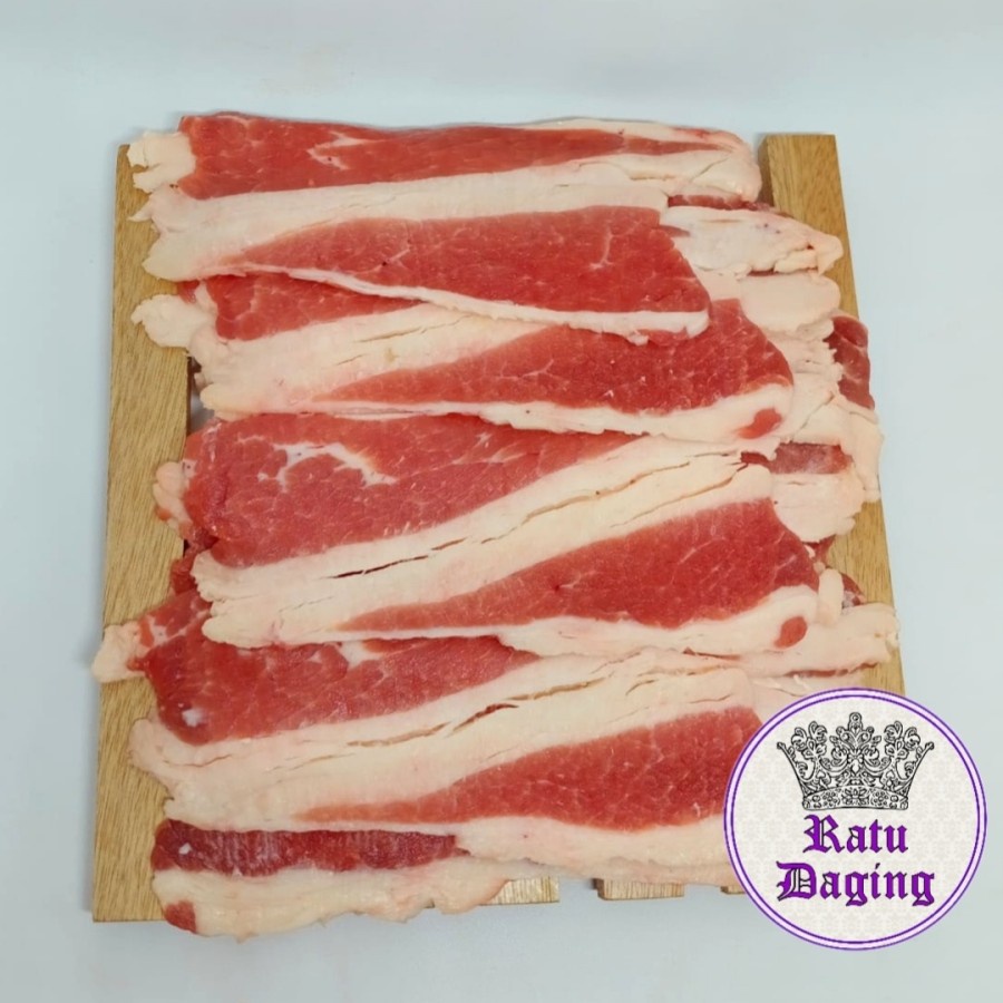 

Aust Shortplate / Daging Sapi Slice Shortplate @500@gr