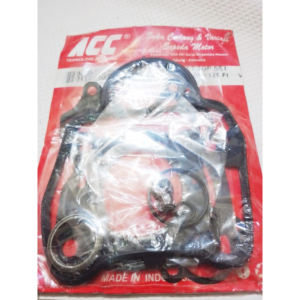 TopSet Paking Block Aassy Honda Matic Metik Metic Vario 125 FI Top Set Head Vario 125 F1 Techno