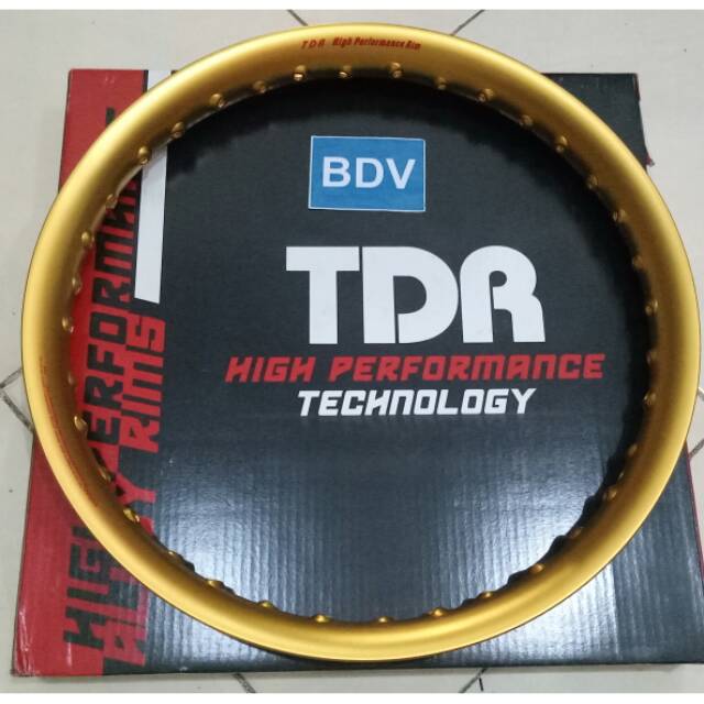 Velg TDR 140 X 17 U Shape Gold (140 Ring 17)