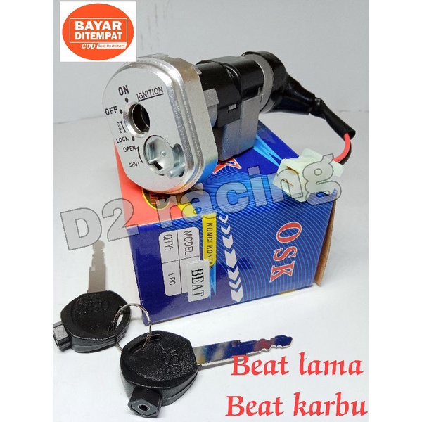 Kunci kontak standar beat lama beat karbu kualitas original/ kunci kontak beat only