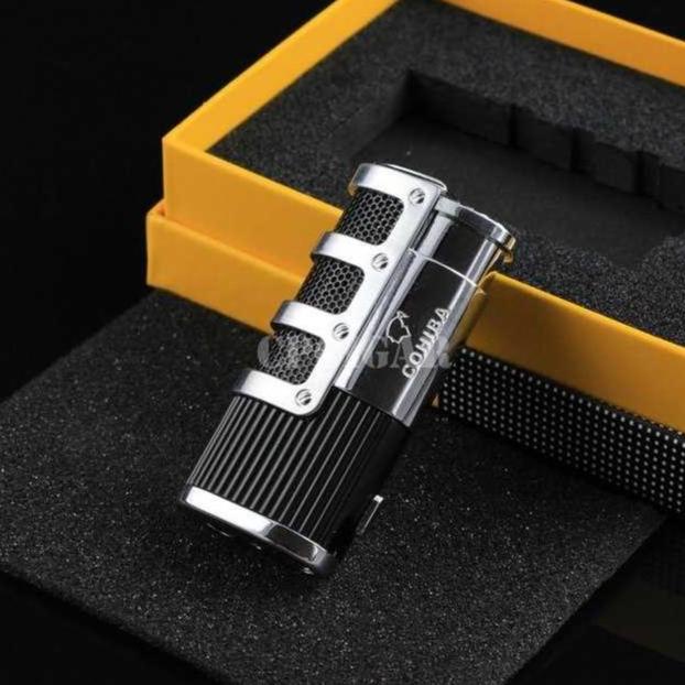 Korek Gas Bara (Cerutu) Cohiba Torch Lighter Flame Double Punch