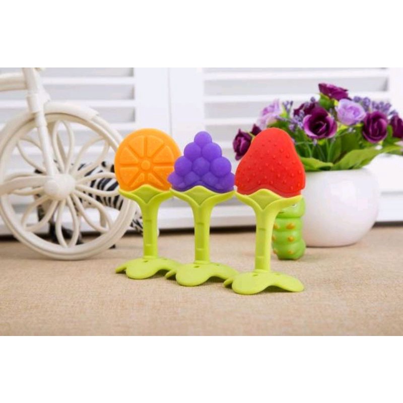 Medan Termurah BPA FREE gigitan bayi model buah baby teether fruits bany tooth teether