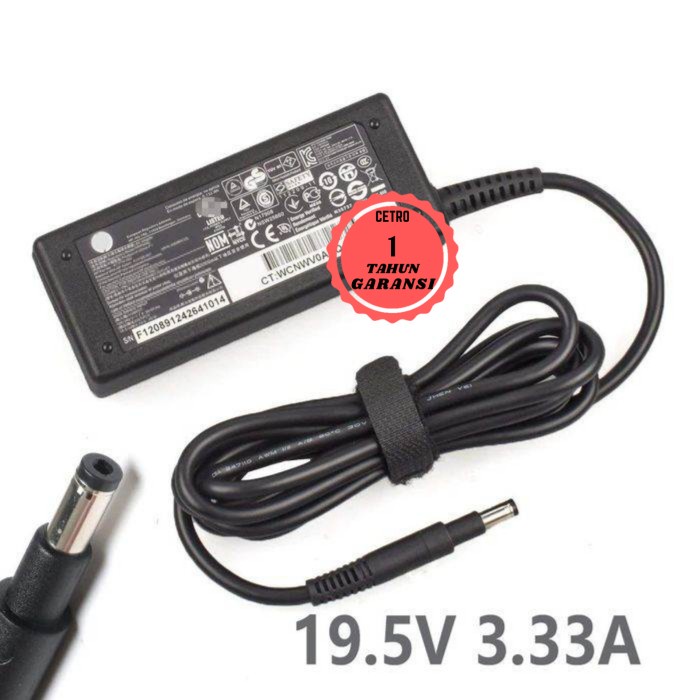 Adaptor Charger HP 14 14-B004TU 14-B009AU 14-B000EO ENVY 4-1025TU 19.5-3.33 (4.8*1.7) 65W