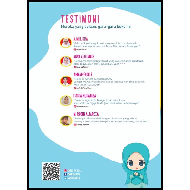 

TERLARIS BUKU SUKSES SELEKSI MASUK PPDB SMAN CMBBS TAHUN 2021 TERLARIS