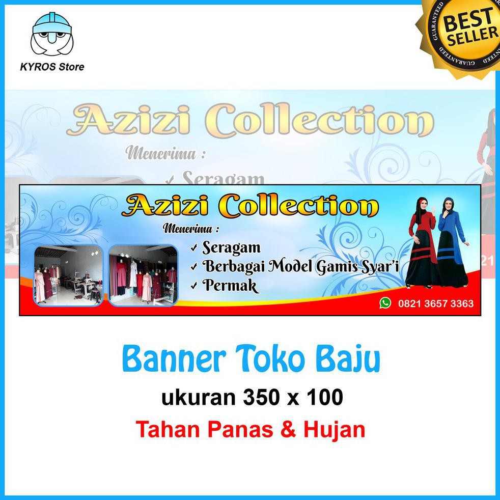 Jual Banner Toko Baju Shopee Indonesia