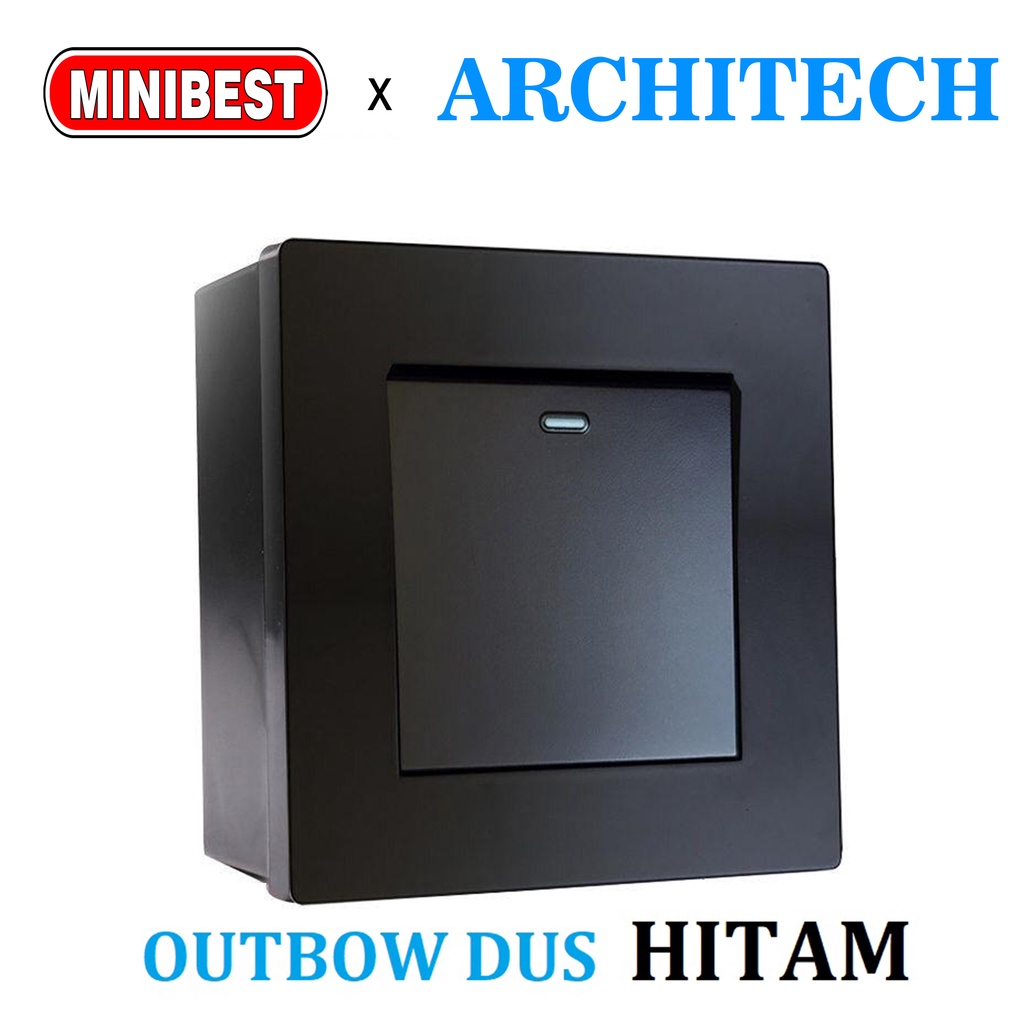 [MB] ARCHITECH OutBow Dus Tebal / OB Dus / Out Bow Dus Putih HITAM OutBowDus SAKLAR