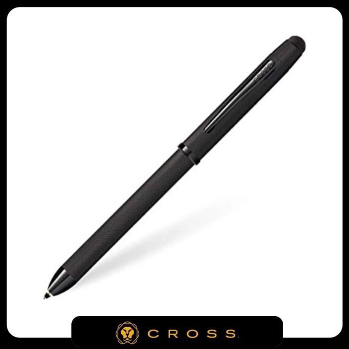 

Pena | Cross Tech3+ Brushed Black Pvd Multifunction Pen Cr-At0090-19 Kualitas Terbaik